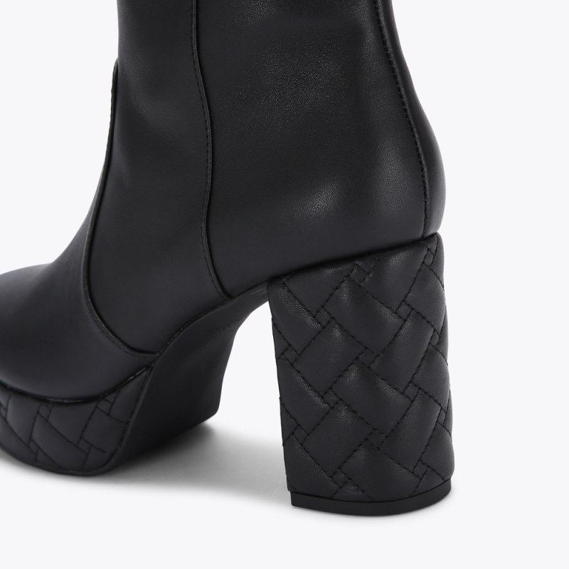 Kurt Geiger Kensington Platforma Negrii | QFJO5888