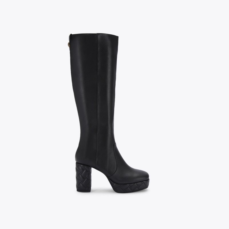 Kurt Geiger Kensington Platforma Negrii | QFJO5888