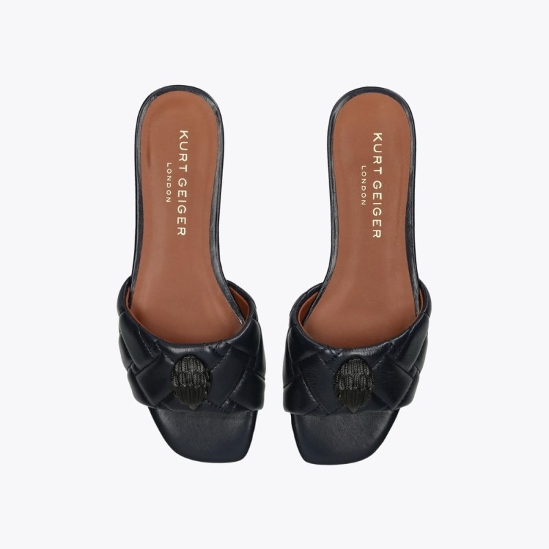Kurt Geiger Kensington Sandal Albastri Inchis | LMYJ8296