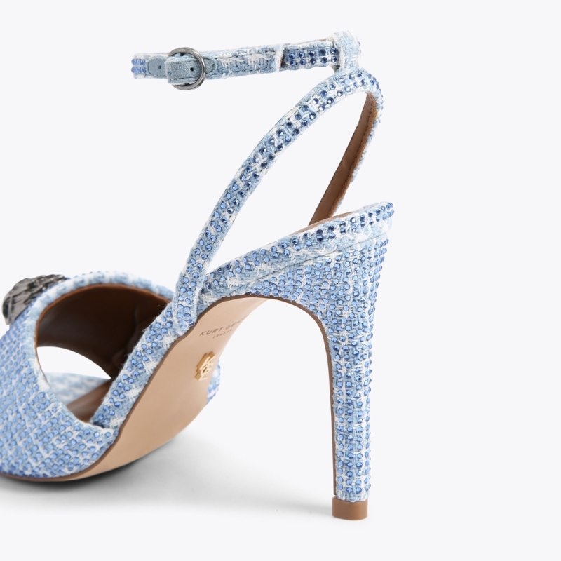 Kurt Geiger Kensington Sandal Albastri | VZYN8946