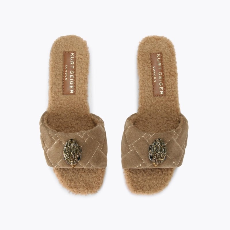 Kurt Geiger Kensington Sandal Camel | DLLM4087