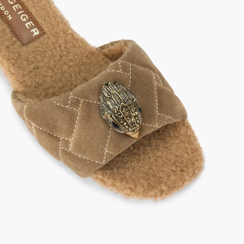 Kurt Geiger Kensington Sandal Camel | DLLM4087