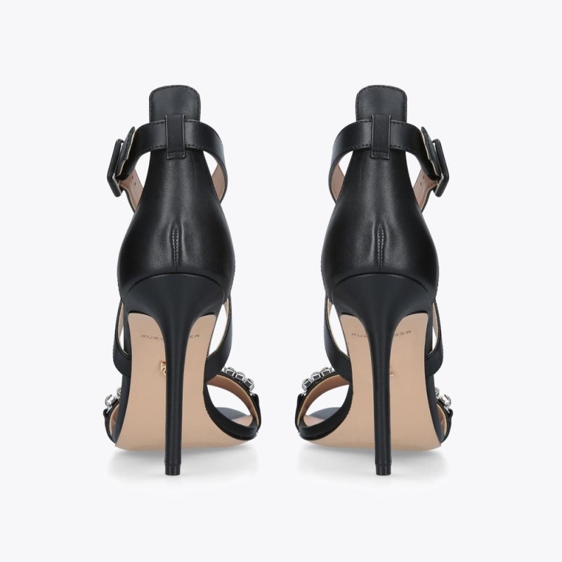 Kurt Geiger Knightsbridge Crystal Negrii | XGPY4745
