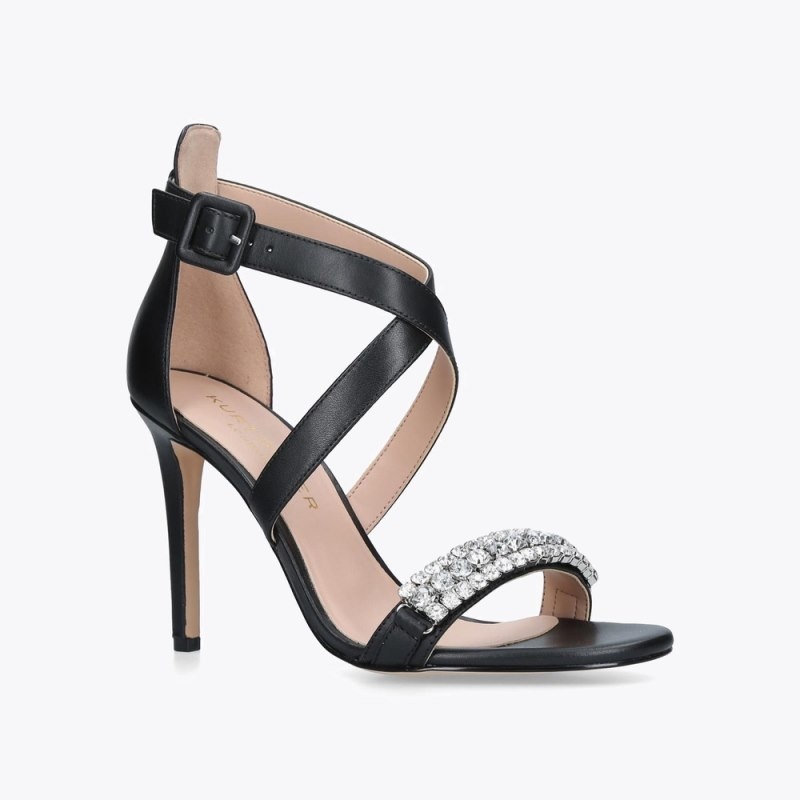 Kurt Geiger Knightsbridge Crystal Negrii | XGPY4745
