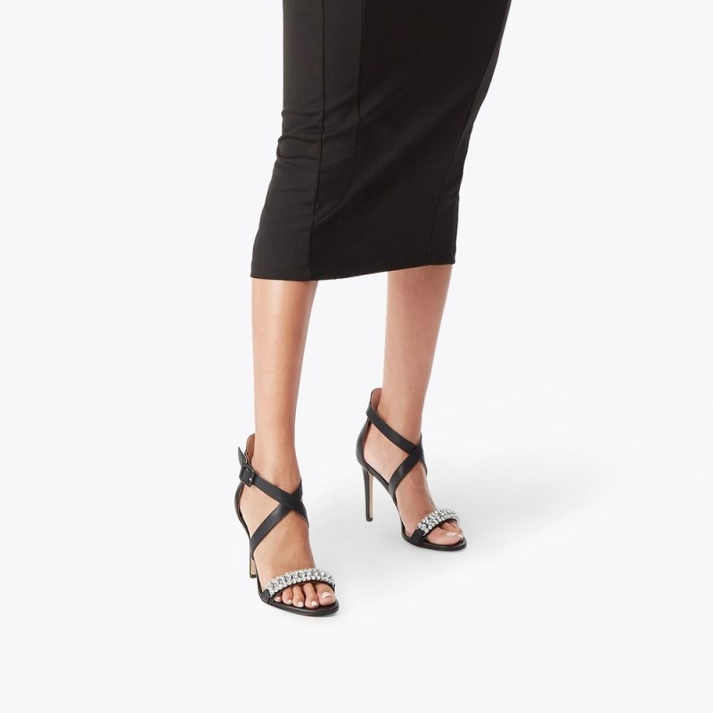 Kurt Geiger Knightsbridge Crystal Negrii | XGPY4745