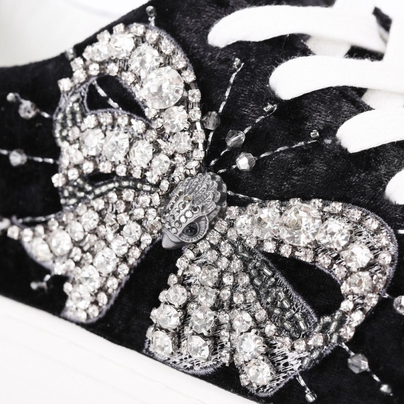 Kurt Geiger Laney Bow Negrii | GHBN0498