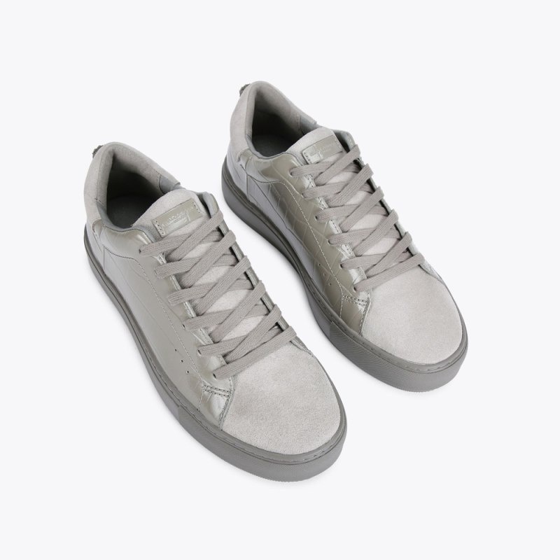 Kurt Geiger Laney Croc Gri | EBIE3450
