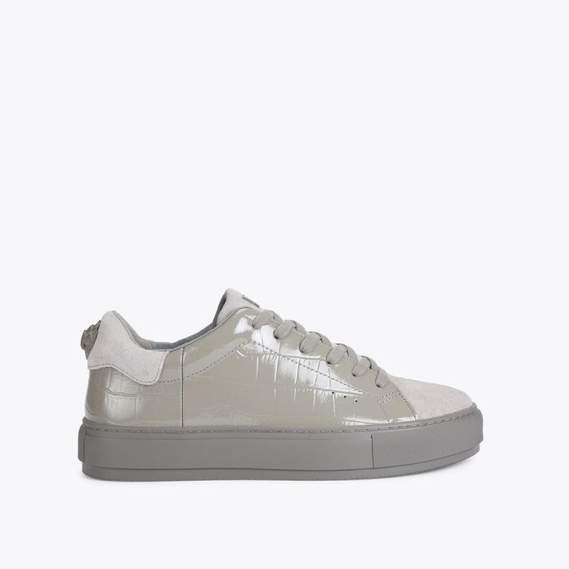 Kurt Geiger Laney Croc Gri | EBIE3450