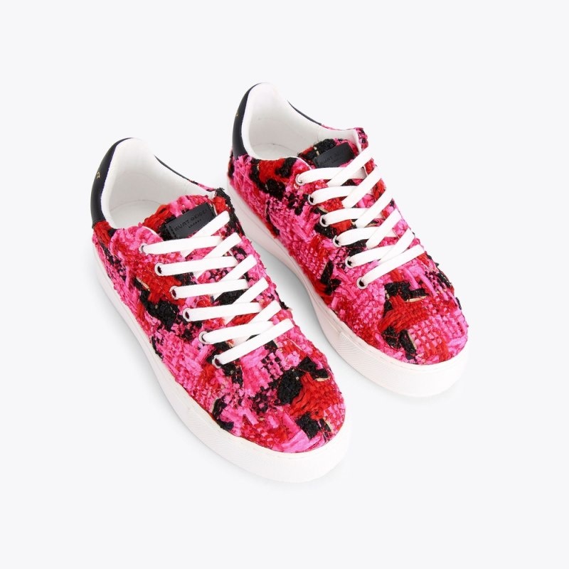 Kurt Geiger Laney Tweed Fushia | WGEG3417