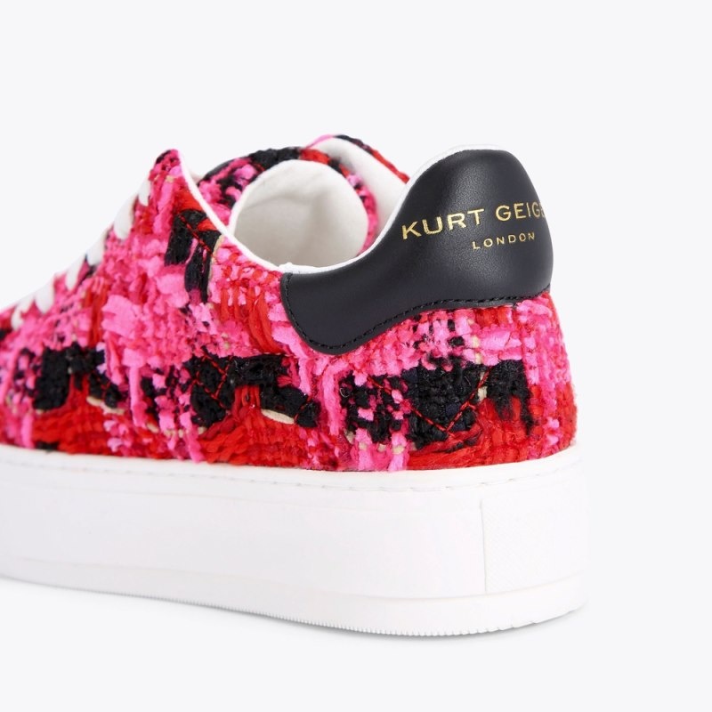 Kurt Geiger Laney Tweed Fushia | WGEG3417