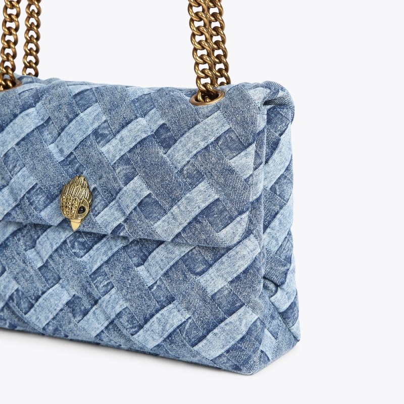 Kurt Geiger Large Soft Kensington Denim | LCMO5109