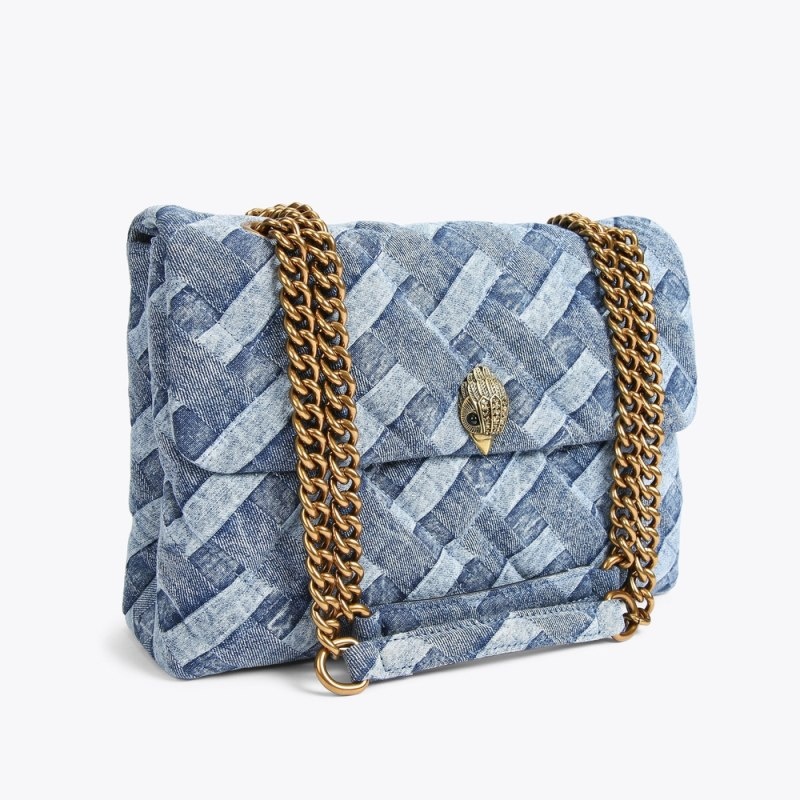 Kurt Geiger Large Soft Kensington Denim | ICFU3399