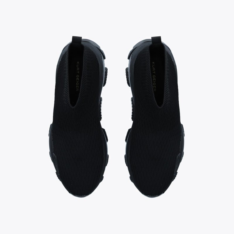 Kurt Geiger Lettie Sock Negrii | CHGI4503