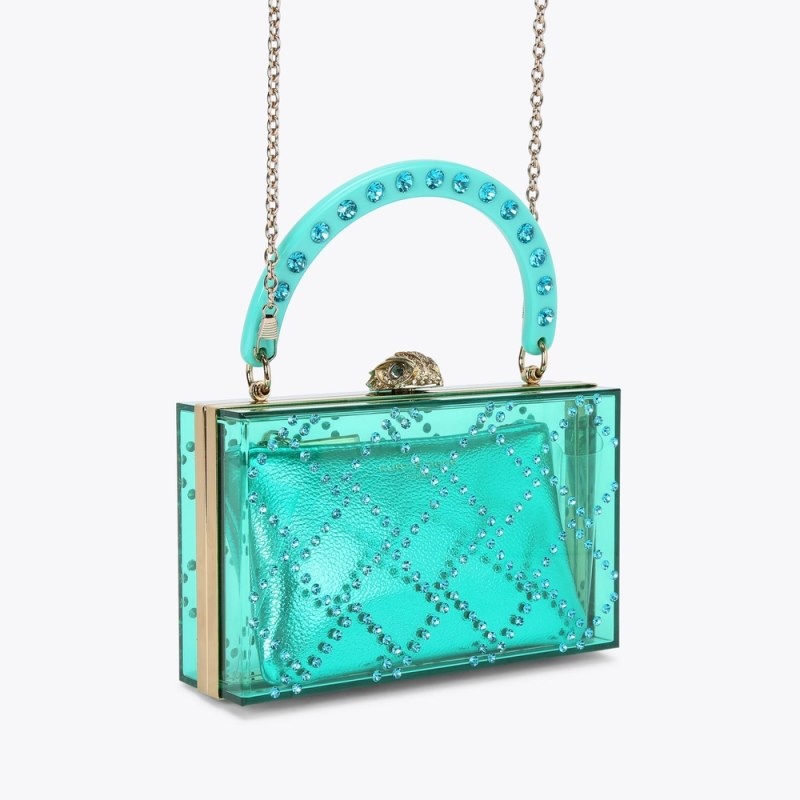 Kurt Geiger Matlasat Box Verzi | KJND3758