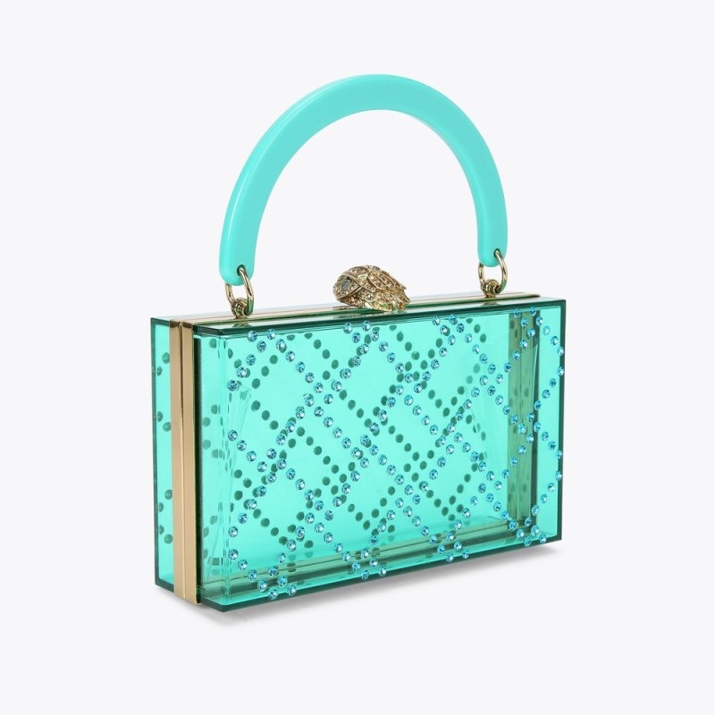 Kurt Geiger Matlasat Box Verzi | KJND3758