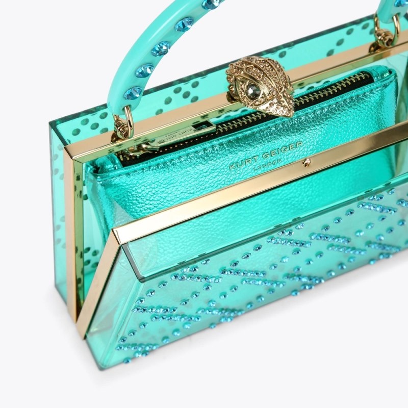 Kurt Geiger Matlasat Box Verzi | KJND3758