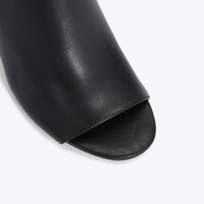 Kurt Geiger Mayfair Peep Bombeu Negrii | ZISC1106