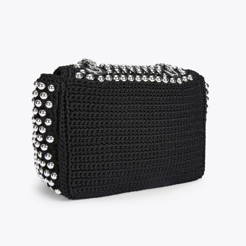 Kurt Geiger Medium Crochet Kensington Negrii | RKVS9081