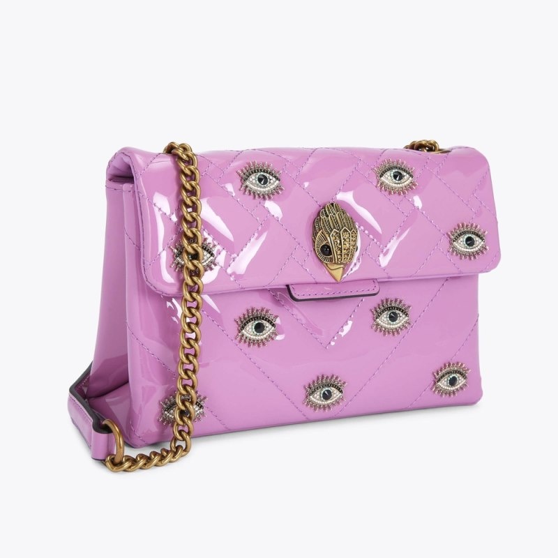 Kurt Geiger Medium Evil Eye Kensington Violet | GOOL7009