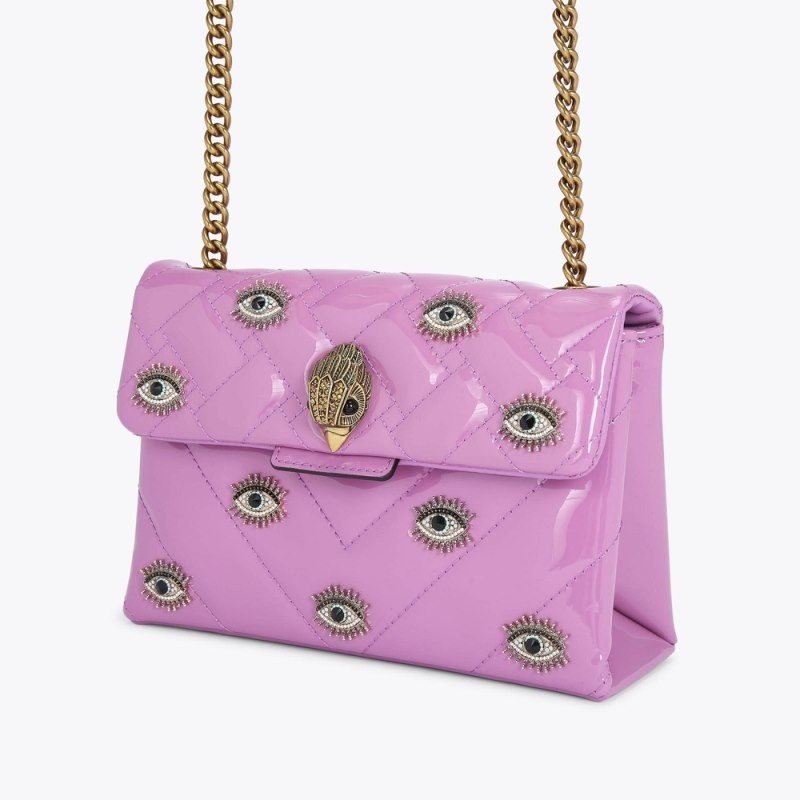 Kurt Geiger Medium Evil Eye Kensington Violet | GOOL7009
