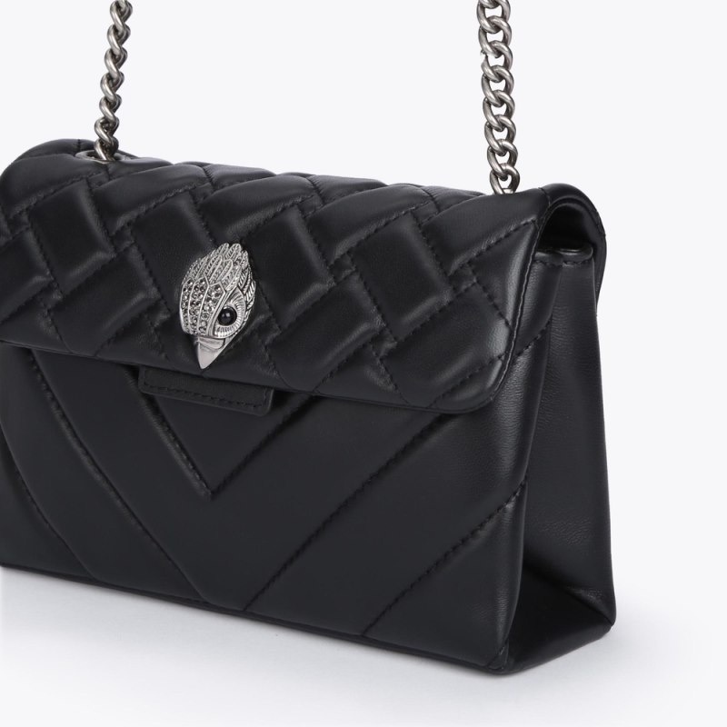 Kurt Geiger Medium Piele Kensington Negrii | YQHT0173