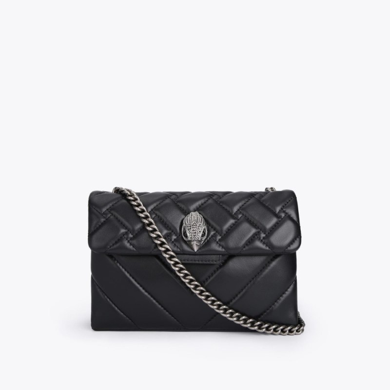 Kurt Geiger Medium Piele Kensington Negrii | YQHT0173