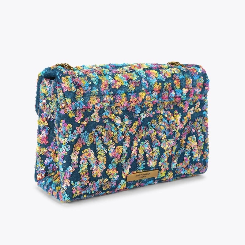 Kurt Geiger Medium Sequin Kensington Colorati | DVKG2475
