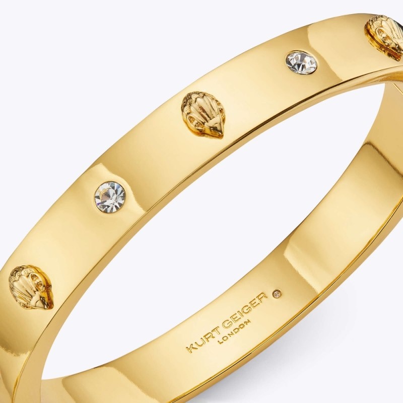 Kurt Geiger Metal Eagle Bangle Aurii | OYHT2181