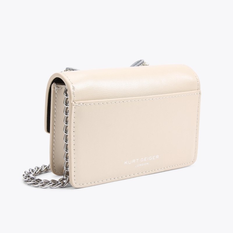 Kurt Geiger Micro Bow Shoreditch Bone | DMXT8487