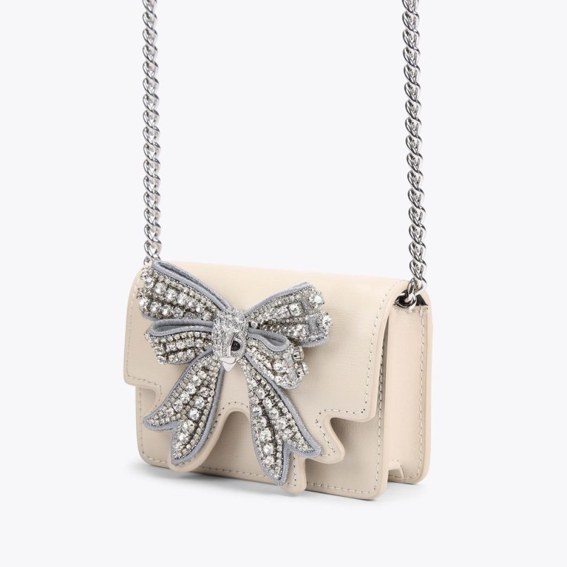 Kurt Geiger Micro Bow Shoreditch Bone | YNXC4052