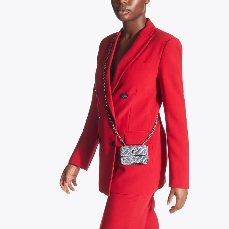 Kurt Geiger Micro Kensington Argintii | HOGQ2658