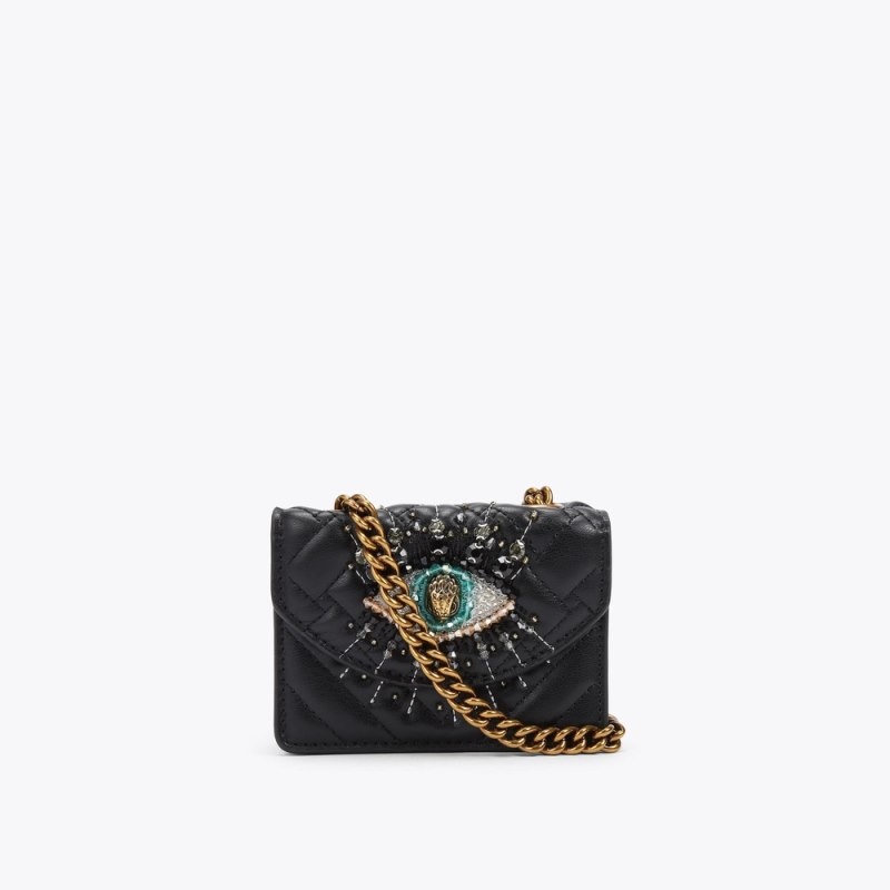 Kurt Geiger Micro Kensington Eye Negrii | OTYH8652