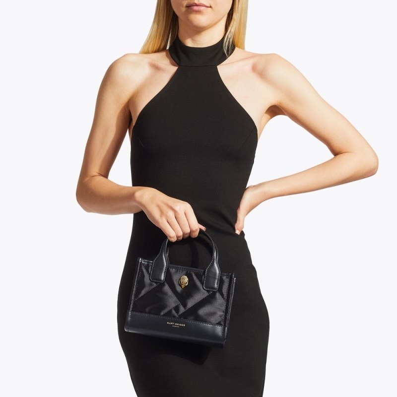 Kurt Geiger Micro Recycled Negrii | JZCA6494