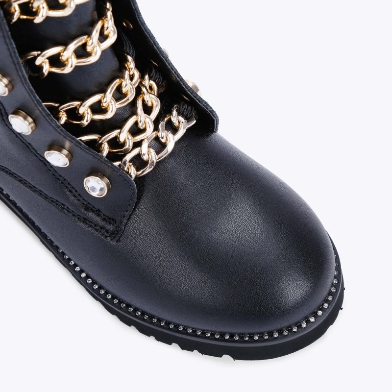 Kurt Geiger Mini Bax Boot Negrii | SWPI8113
