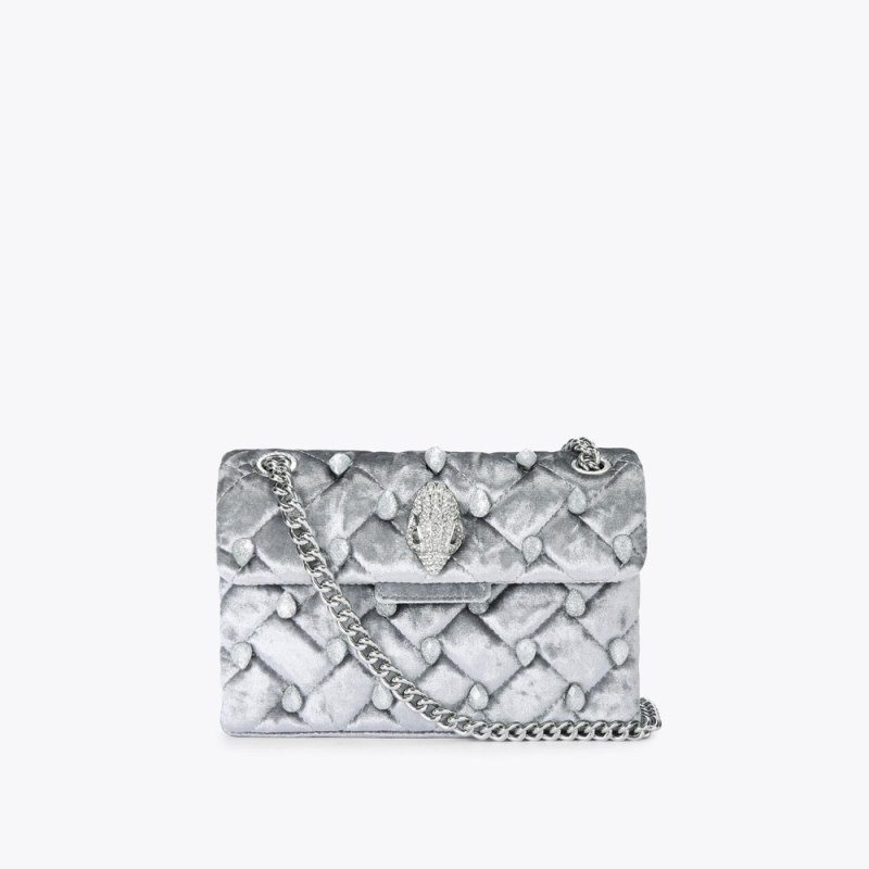 Kurt Geiger Mini Crystal Kensington Gri | REDP3277