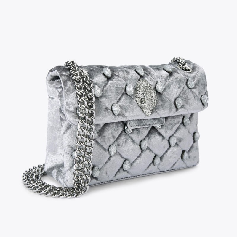 Kurt Geiger Mini Crystal Kensington Gri | BIOX9409