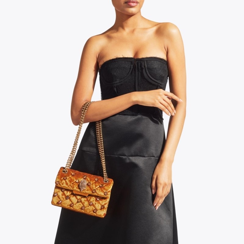 Kurt Geiger Mini Crystal Kensington Portocalii | YLXM9826
