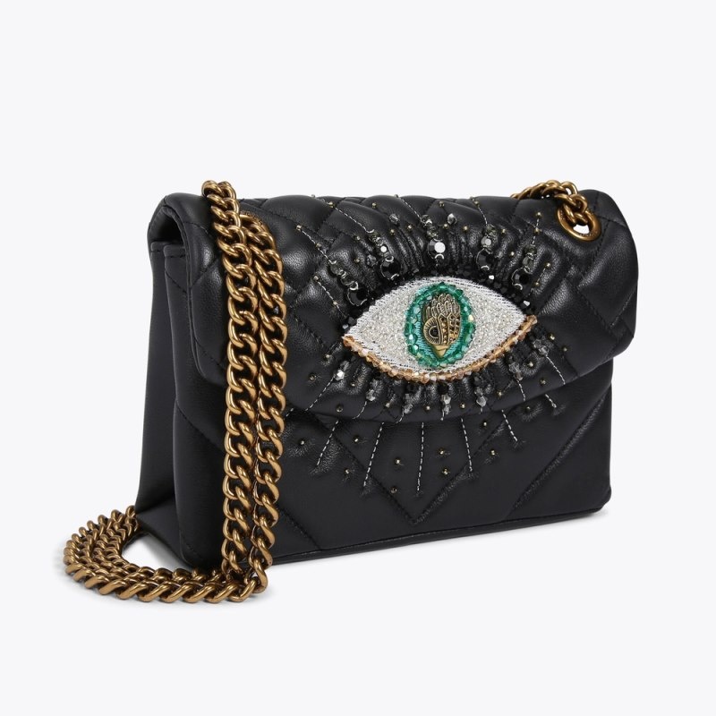 Kurt Geiger Mini Eye Kensington Negrii | HVQJ3577