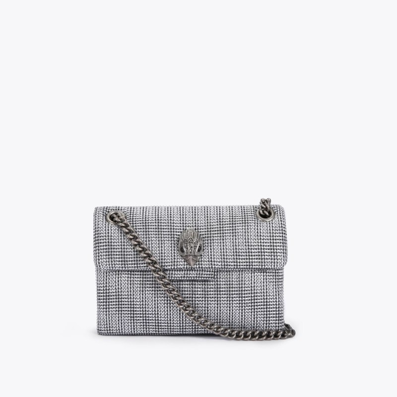 Kurt Geiger Mini Fabric Kensington Argintii | YFRL3104