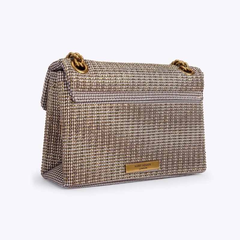 Kurt Geiger Mini Fabric Kensington Bej | IAOK4614