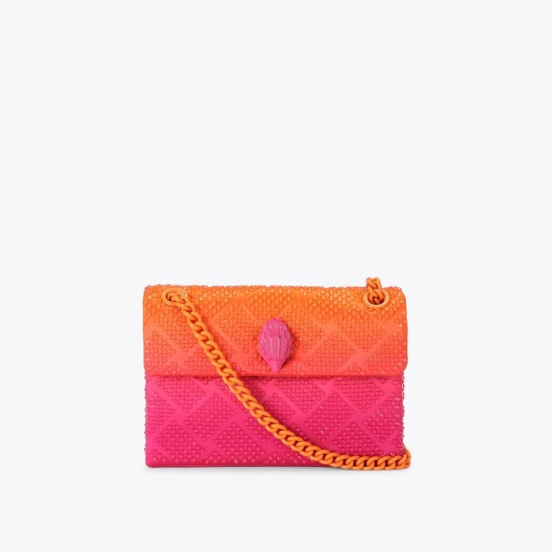 Kurt Geiger Mini Fabric Kensington Fushia | GJYB7859