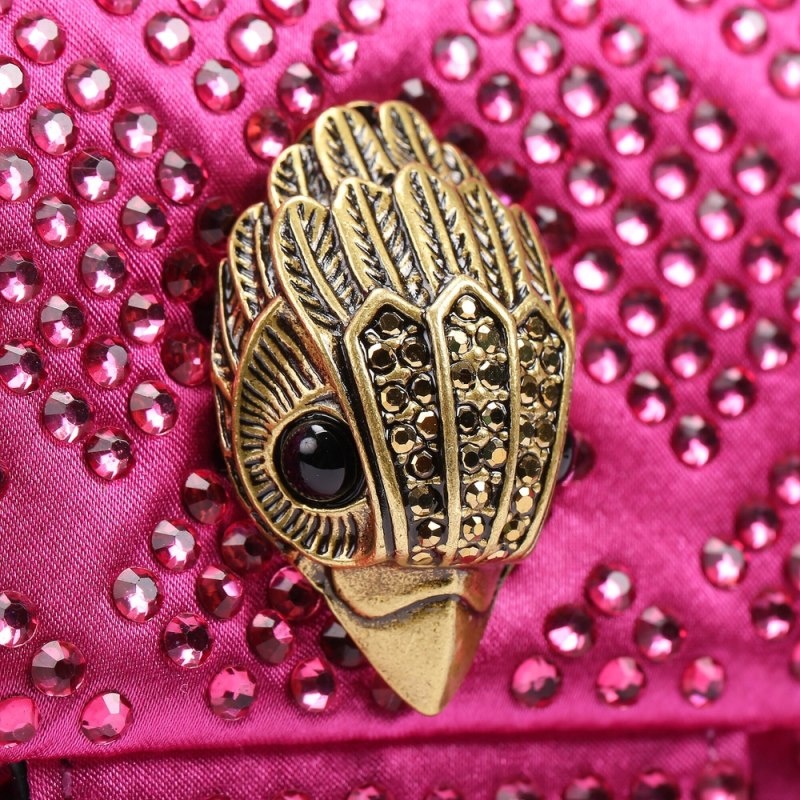 Kurt Geiger Mini Fabric Kensington Fushia | QQAD4207