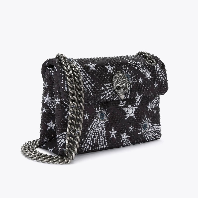 Kurt Geiger Mini Fabric Kensington Negrii | EEPM0608