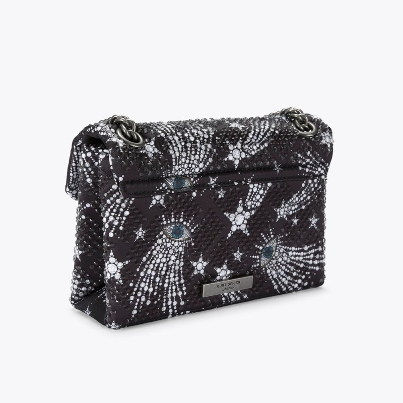 Kurt Geiger Mini Fabric Kensington Negrii | EEPM0608