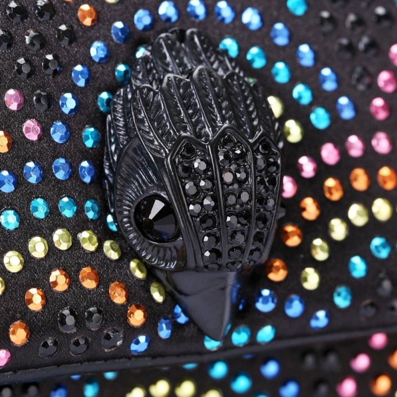 Kurt Geiger Mini Fabric Kensington Negrii | QFQL0360