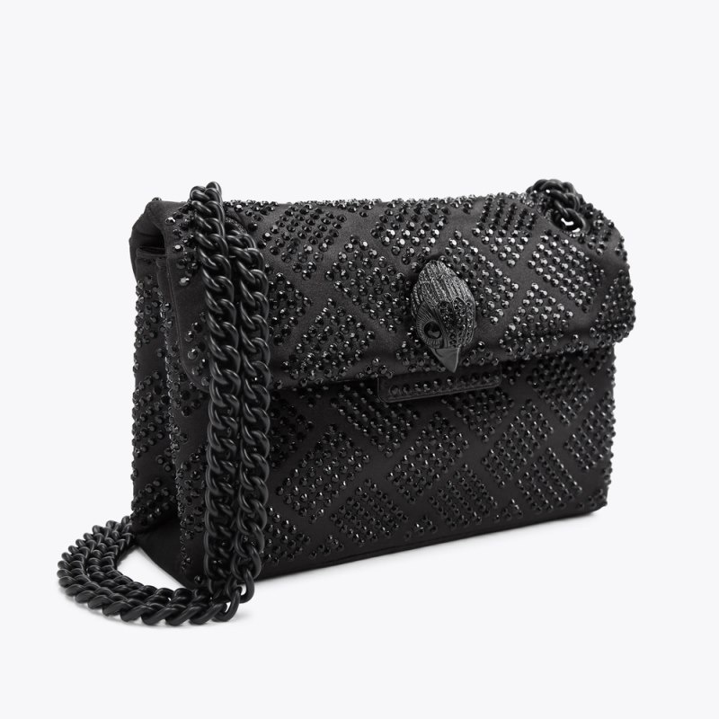 Kurt Geiger Mini Fabric Kensington Negrii | MLWR8891