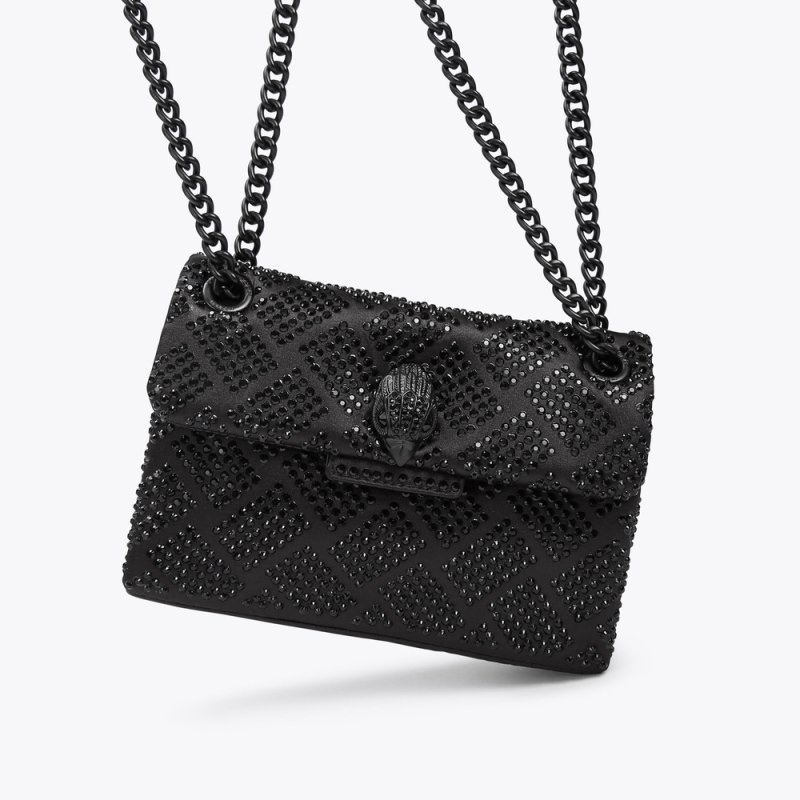 Kurt Geiger Mini Fabric Kensington Negrii | MLWR8891