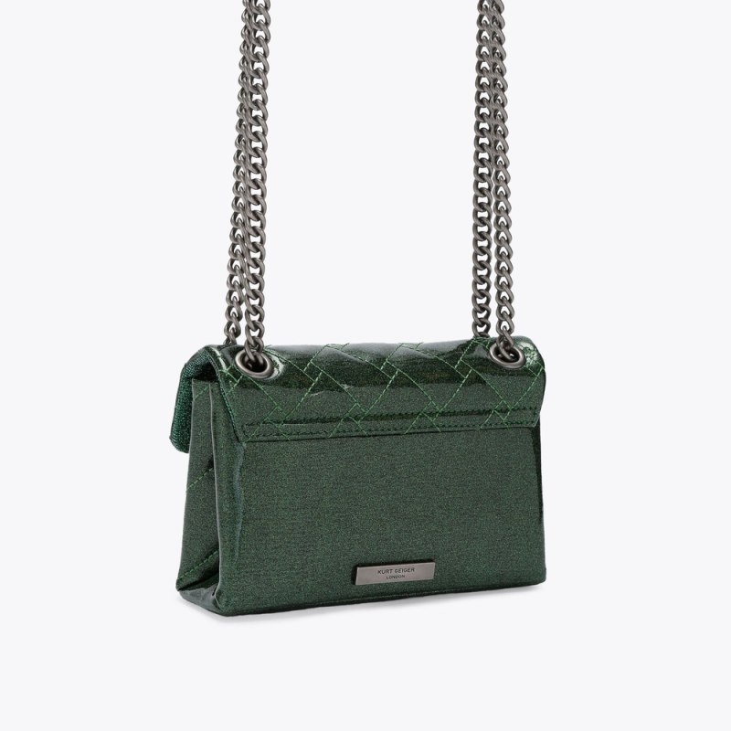 Kurt Geiger Mini Glitter Kensington Verzi | ZDCM4940