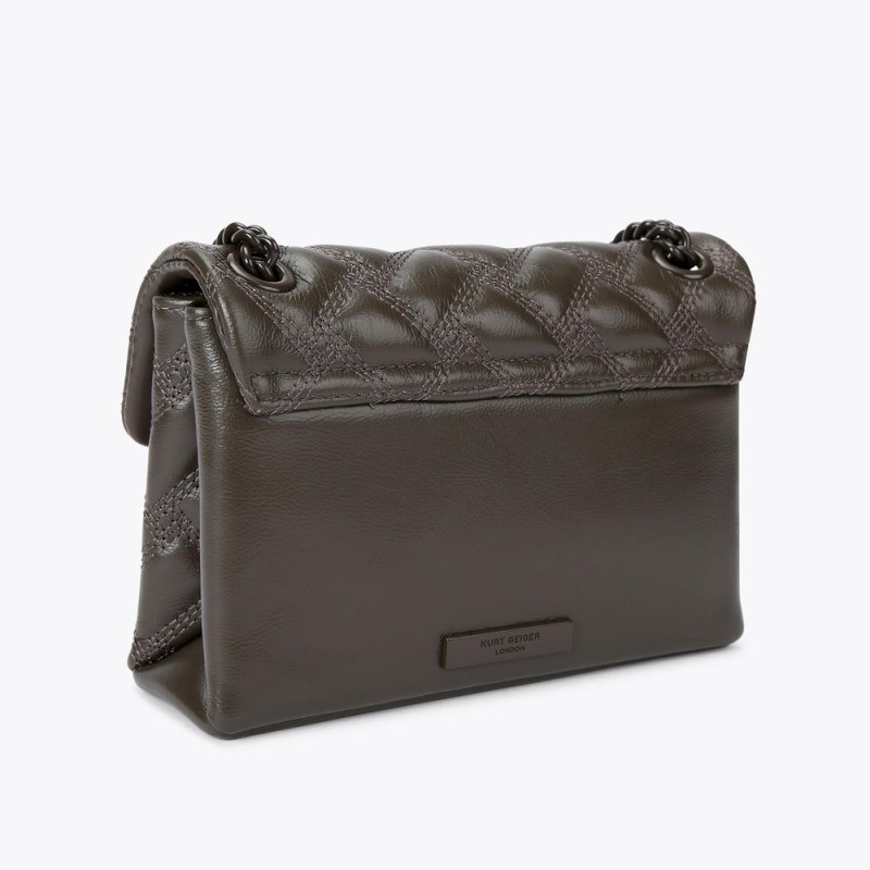 Kurt Geiger Mini Kensington Drench Maro Inchis | LSEQ8017
