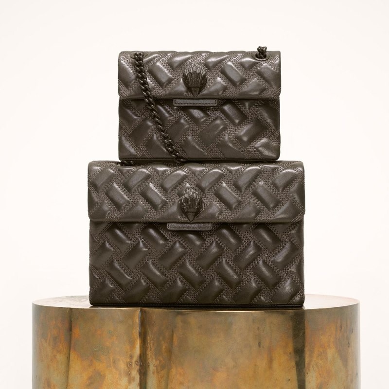 Kurt Geiger Mini Kensington Drench Maro Inchis | LSEQ8017